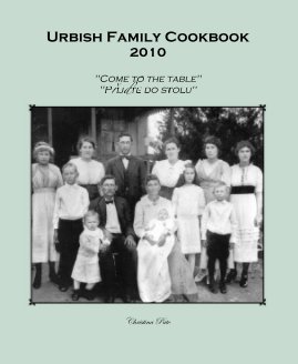 Urbish Family Cookbook 2010 book cover