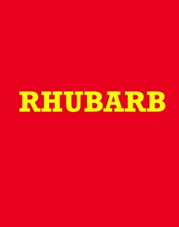 Rhubarb book cover