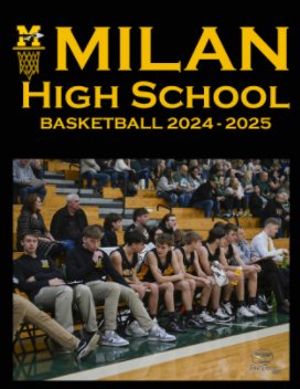 Milan High School Basketball 2024-2025 book cover