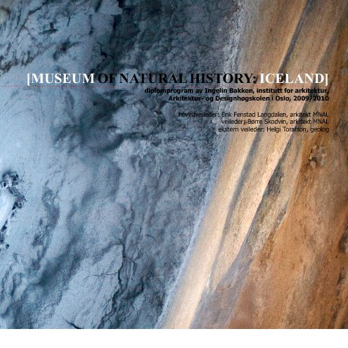 Visualizza [Museum of Natural History: Iceland] Diplomprogram di Ingelin Bakken