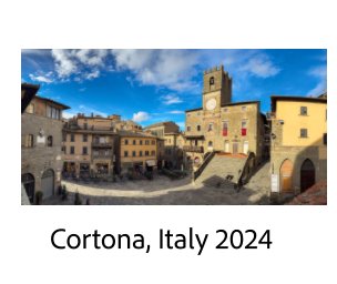 Cortona Italy 2024 book cover