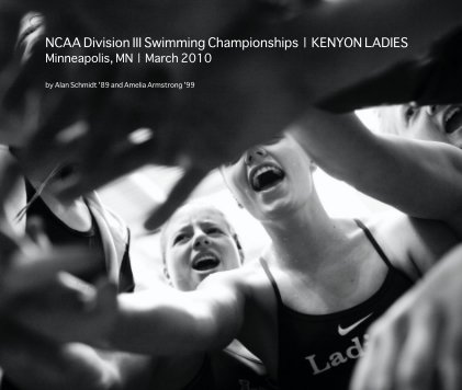 NCAA Division III Swimming Championships | KENYON LADIES book cover