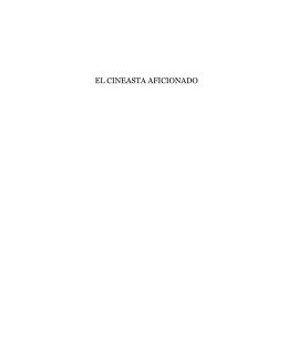 EL CINEASTA AFICIONADO book cover