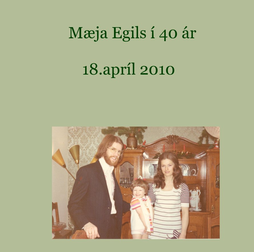 Ma Ja Egils A 40 A R 18 Apral 10 By Mamma Og Pabbi Blurb Books