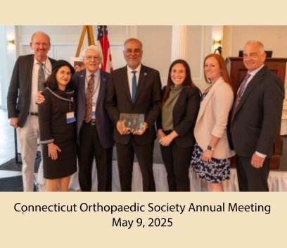 2025 CT Orthopaedic Society Annual Meeting book cover