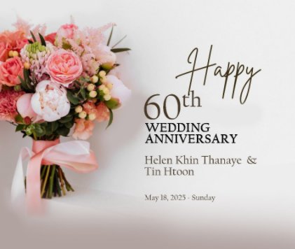 60th Wedding Anniversry on May 18 2025 book cover