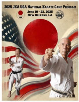 2025 JKA USA National Karate book cover
