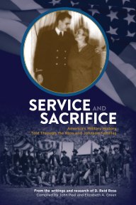Service and Sacrifice color book cover