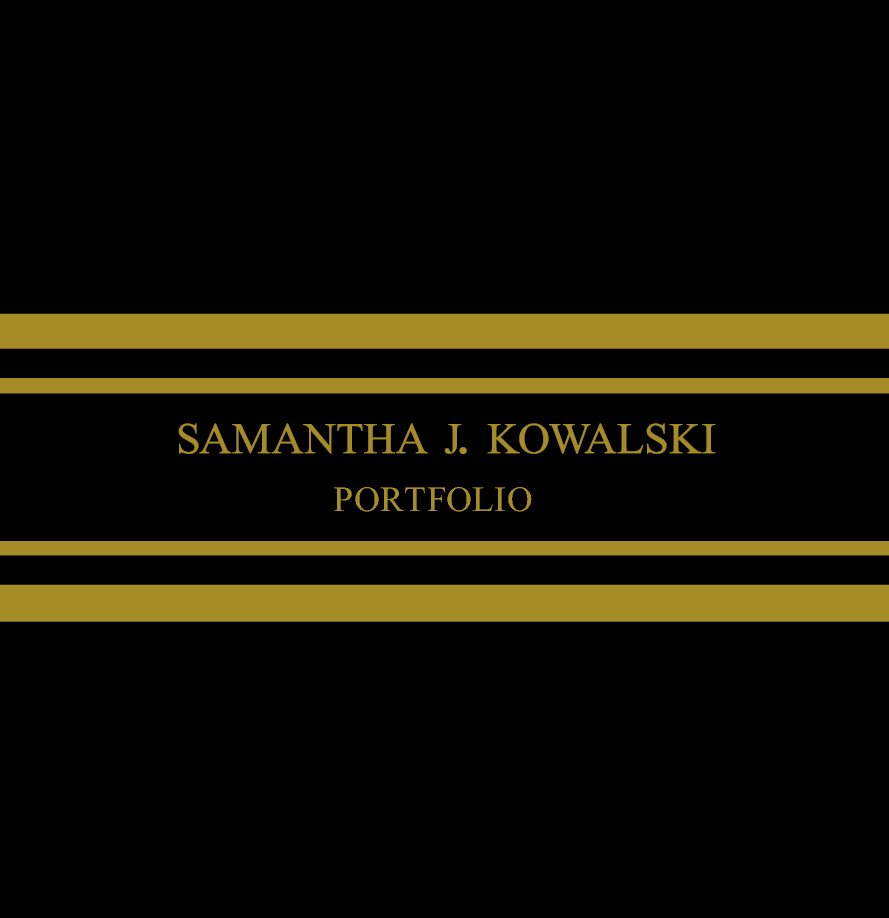 Bekijk Samantha Kowalski College Portfolio Book op Samantha Kowalski