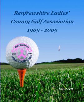 Renfrewshire Ladies' County Golf Association book cover
