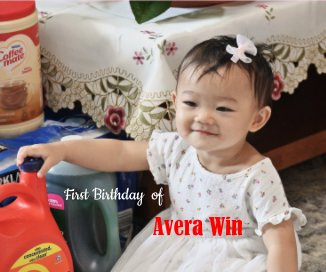 First Birthday of Avera Win book cover