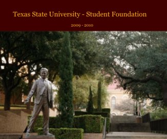 Texas State University - Student Foundation book cover
