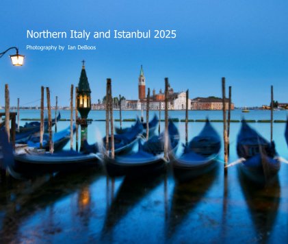 Northern Italy and Istanbul 2025 book cover