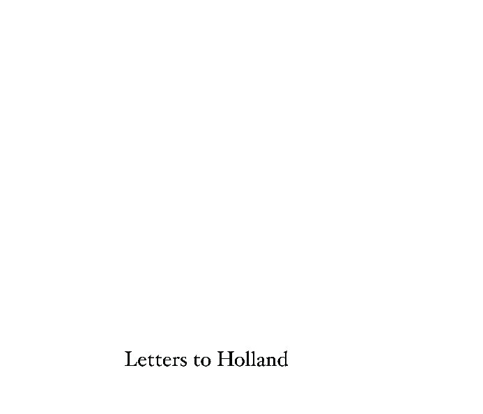 View Letters to Holland by Nathan Prins