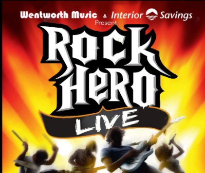 Rock Hero Live! book cover