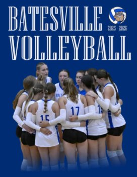 Batesville Volleyball 2025-2026 book cover