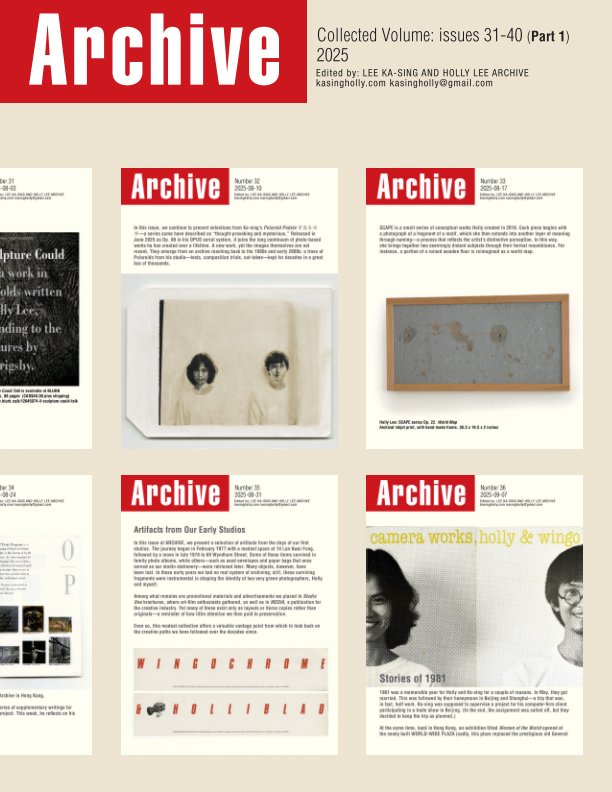 View Archive (Collected Volume: Issues 31-40) Part 1 by Lee Ka-sing and Holly Lee
