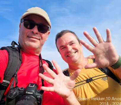 GreenTrekker 10 Anos book cover