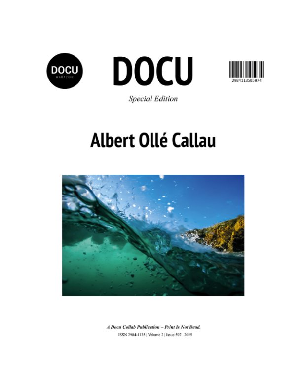 View Albert Ollé Callau by Docu Magazine