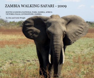 ZAMBIA WALKING SAFARI - 2009 book cover