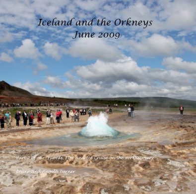 Iceland and the Orkneys June 2009 book cover