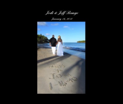 Jodi & Jeff Bunge January 16, 2010 book cover