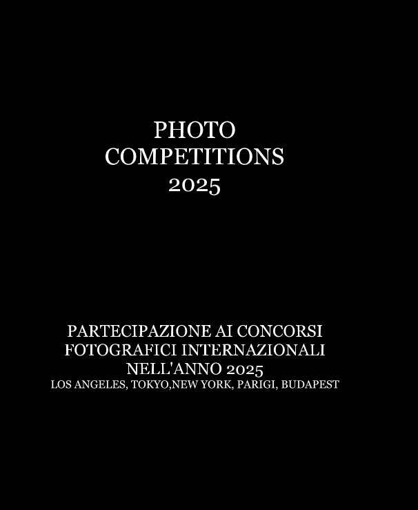 View Photo Ccompetitions 2025 by Giovanni Sonsini