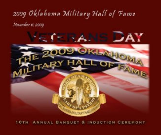 2009 Oklahoma Military Hall of Fame book cover