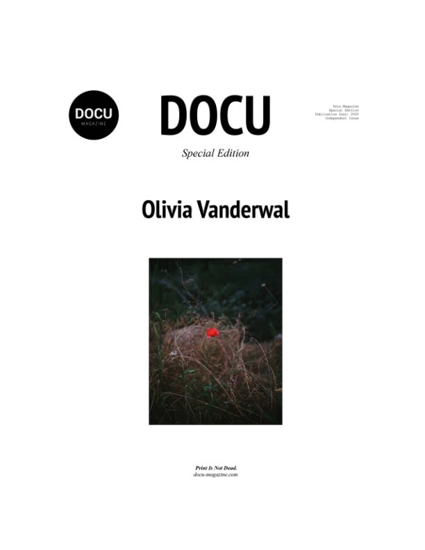 View Olivia Vanderwal by Docu Magazine