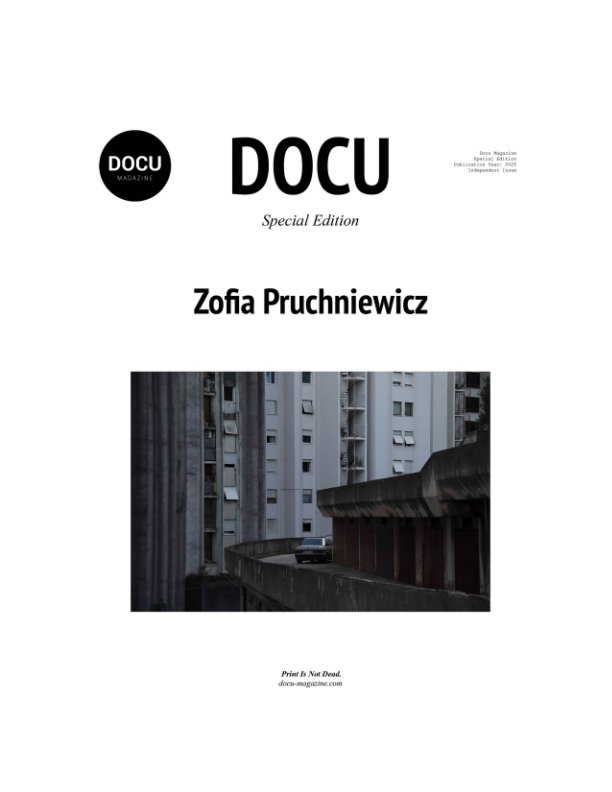 View Zofia Pruchniewicz by Docu Magazine