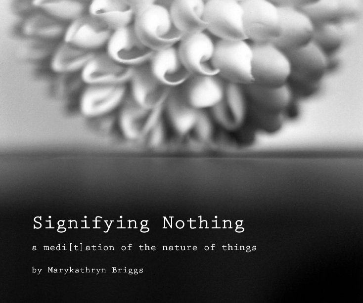 View Signifying Nothing by Marykathryn Briggs