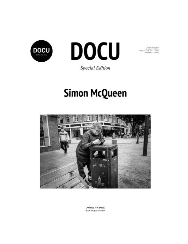 View Simon McQueen by Docu Magazine