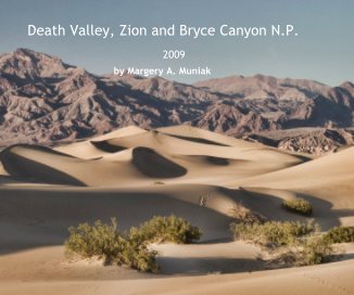 Death Valley, Zion and Bryce Canyon N.P. book cover