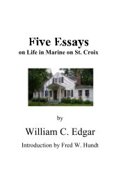 Five Essays on Life in Marine on St. Croix book cover