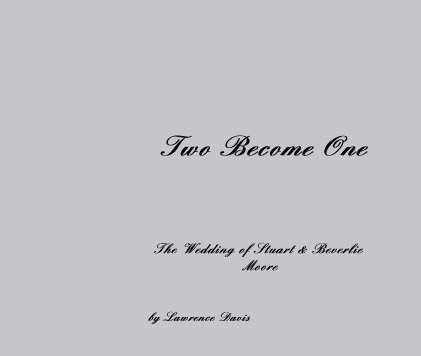 Two Become One book cover