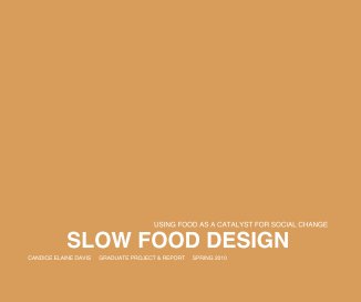 SLOW FOOD DESIGN book cover