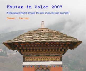 Bhutan in Color 2007 book cover