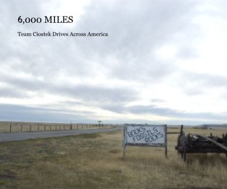 6,000 MILES book cover