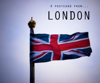A postcard from... LONDON book cover