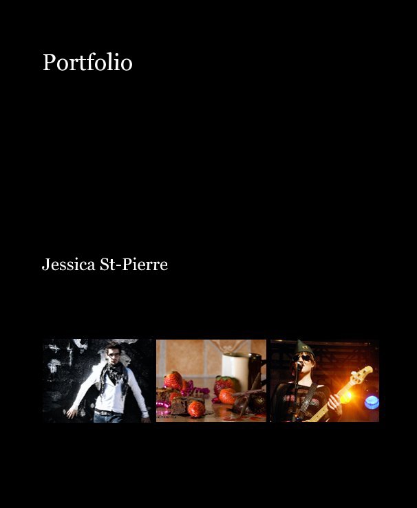 View Portfolio by Jessica St-Pierre