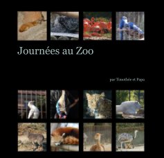 Journées au Zoo book cover
