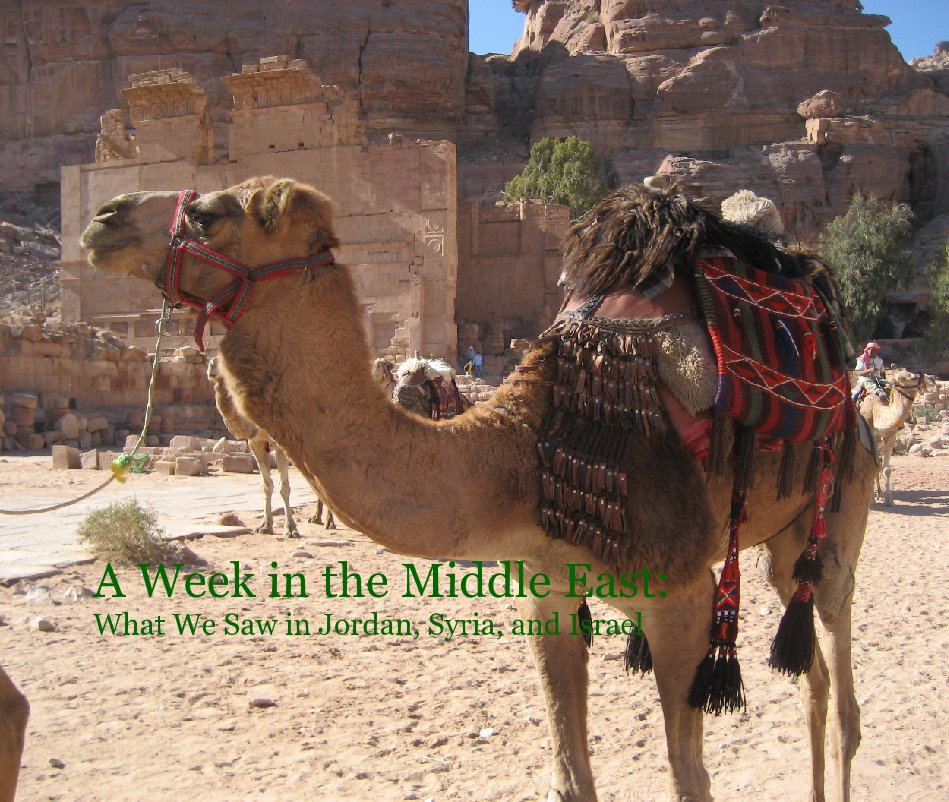 View A Week in the Middle East:
What We Saw in Jordan, Syria, and Israel by marcia.logan