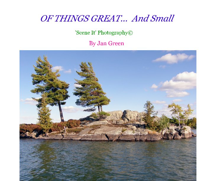 View OF THINGS GREAT... And Small by Jan Green