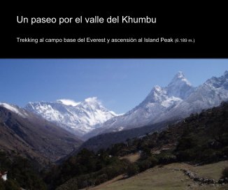 Un paseo por el valle del Khumbu book cover