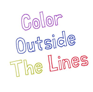 Color Outside the Lines book cover