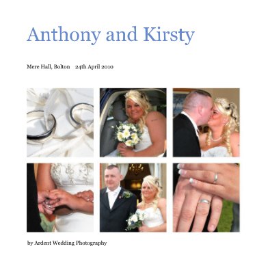 Anthony and Kirsty book cover