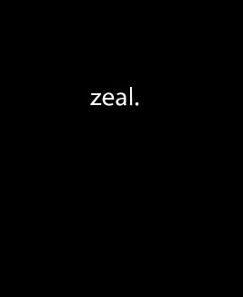 zeal. book cover