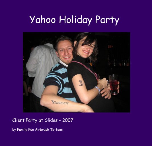 Bekijk Yahoo Holiday Party op Family Fun Airbrush Tattoos