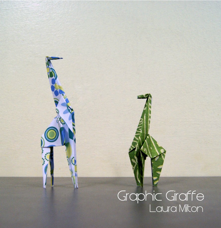 View Graphic Giraffe by Laura Milton