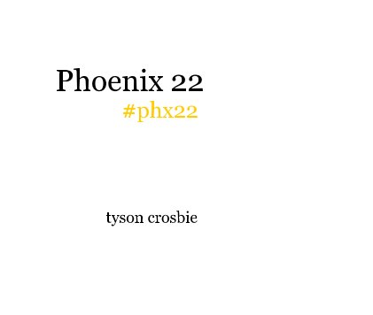 Phoenix 22 book cover